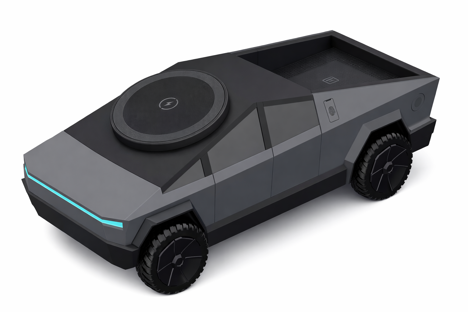 Cybertruck 3 in 1 Charger - Dark Grey