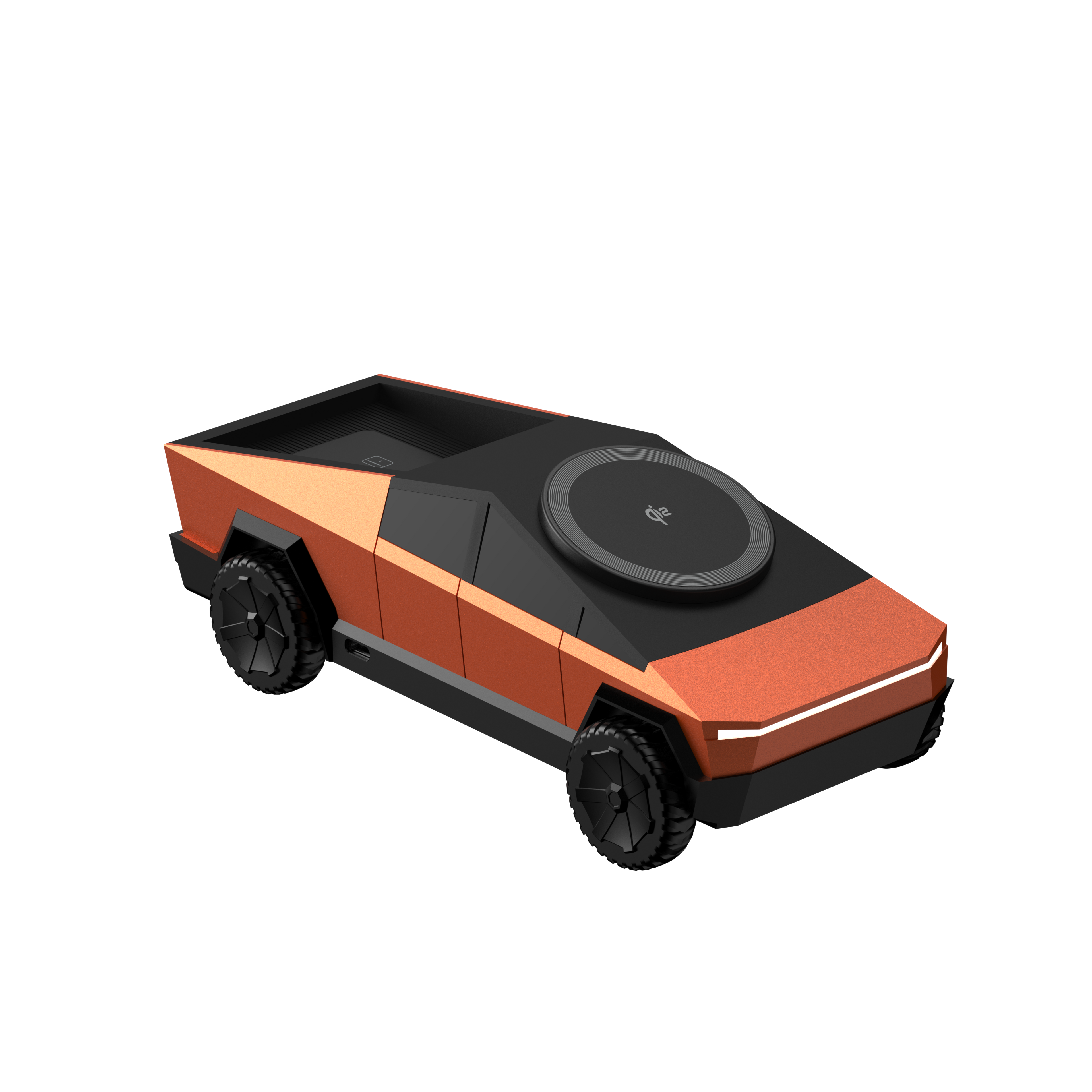 Qi2 Cybertruck 3 in 1 Charger - Fast Charger